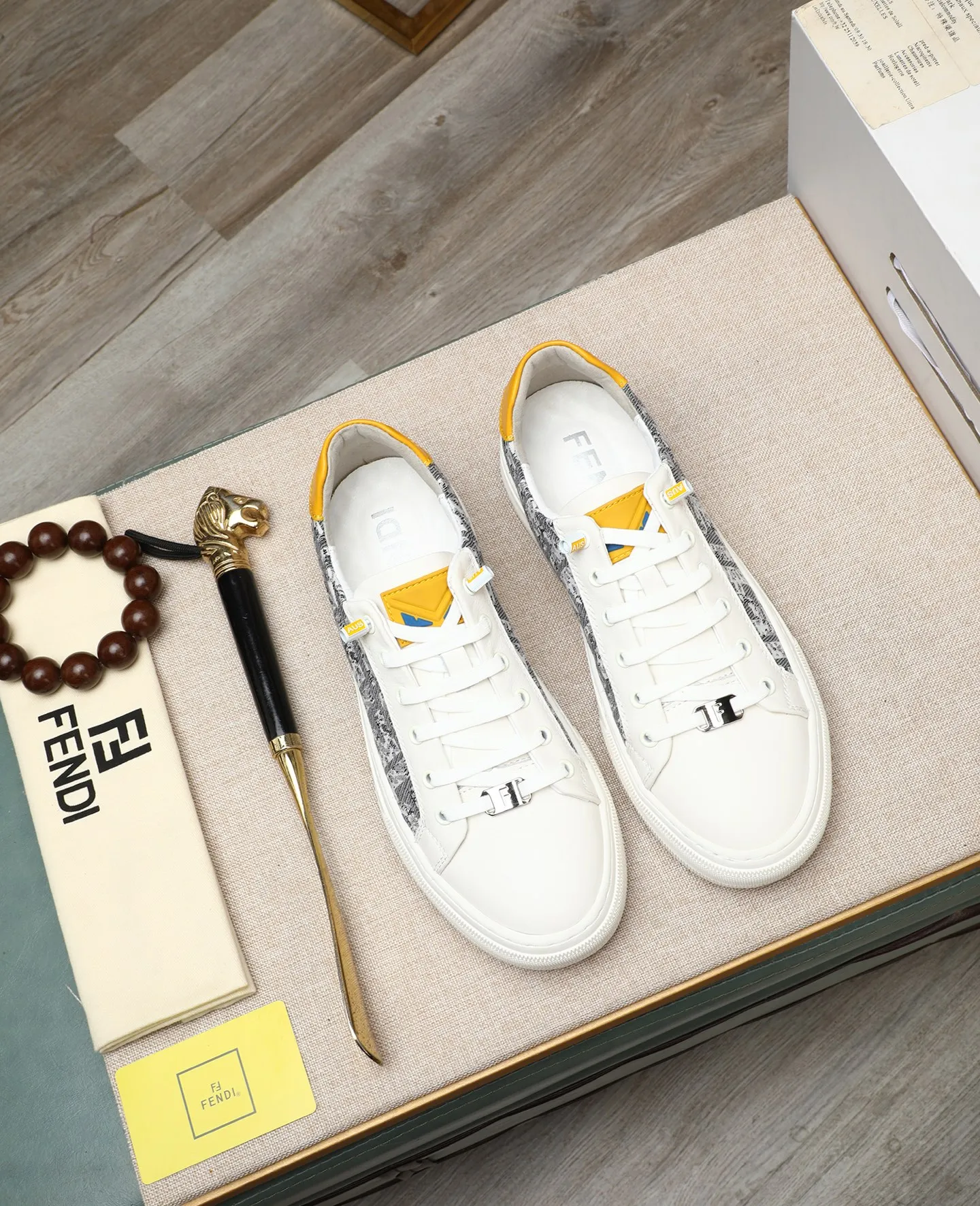 Men's shoes 💰400🕷🕷[FENDI] Fendi fashionable casual men's shoes 🇨🇳Original official website 1:1 model opening, new models are available first 💯Not high-profile but avant-garde, simple About low-key and fashionable, super versatile style 🌿 Made of original cowhide ➕ Pigskin lining 🎋 The version is comfortable on the feet, so rigorous for any small place, and the workmanship is first-class 🍍38-44 Large quantities in stock